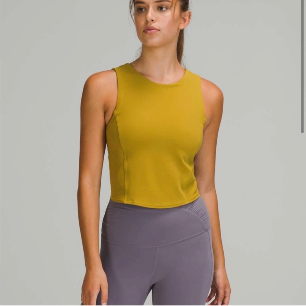 NWOT nulu twist crop tank